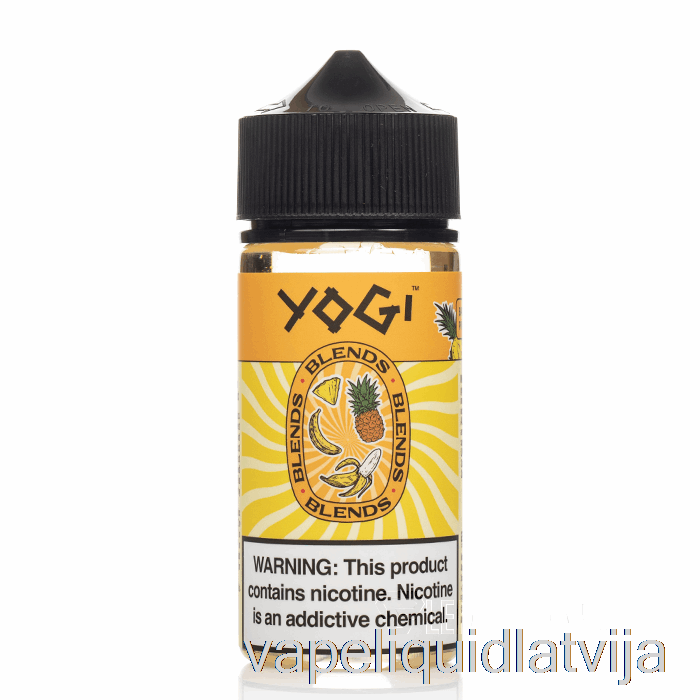 Banānu Ananāsu Ledus - Jogu Maisījumi - 100ml 0mg Vape šķidrums